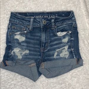 American eagle high waisted shorts